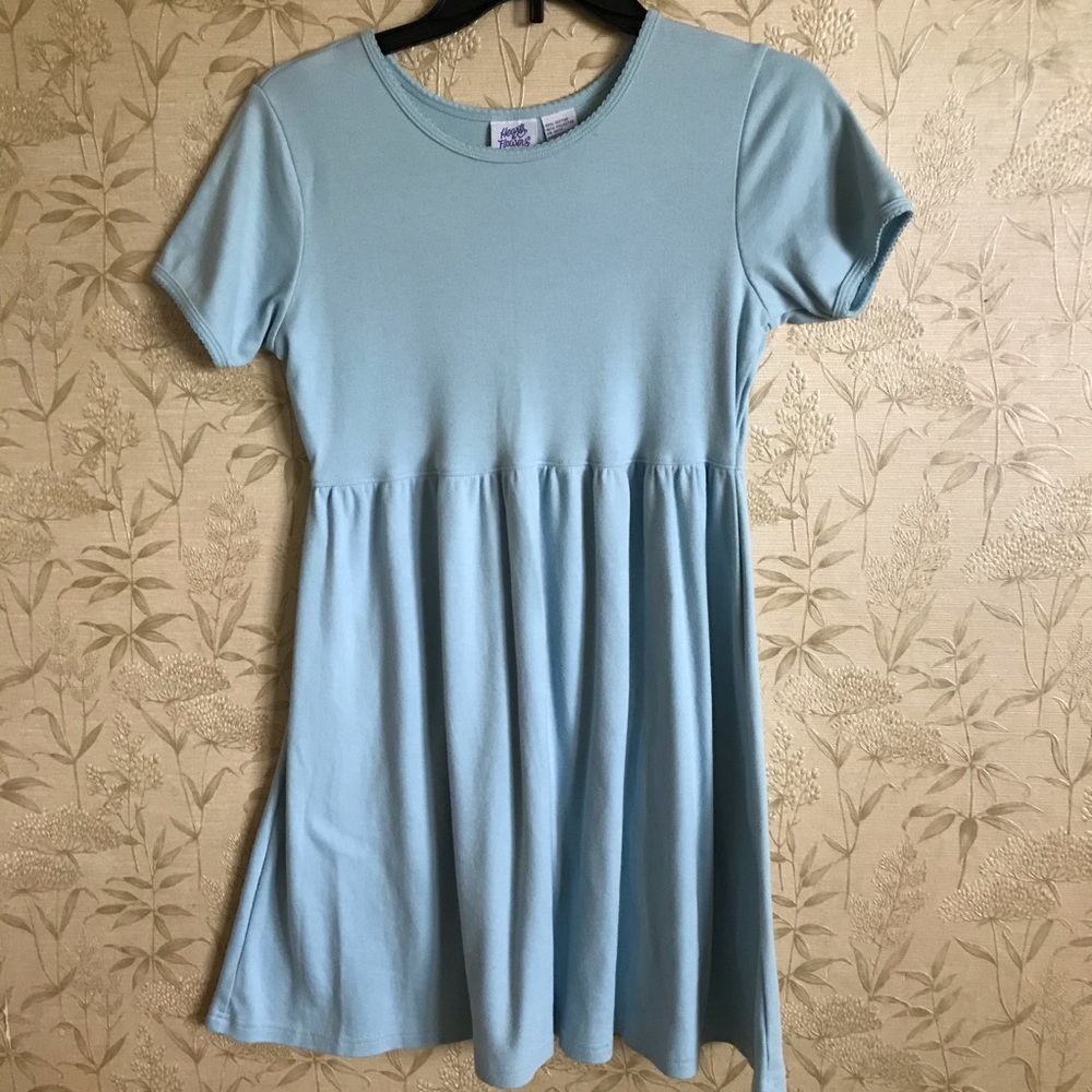 Sky blue babydoll dress size: 12